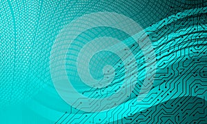 Technology binary web background. virtual concept.world network  technology communication background.