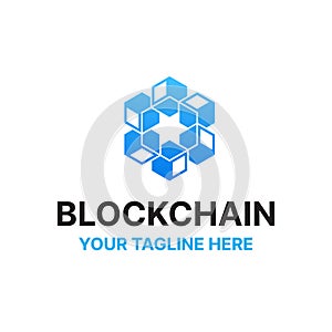 Technology Blockchain Crypto NFT Logo