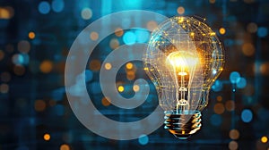 technology bouncing innovation lightbulb