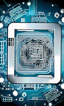 Technology chip backgrounds