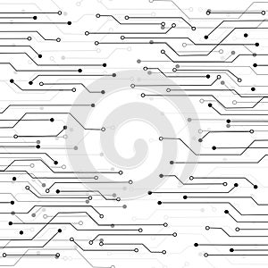 Technology circuit board texture background. Abstract circuit. electronic motherboard