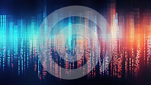 technology code digital background