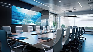 technology computers in office