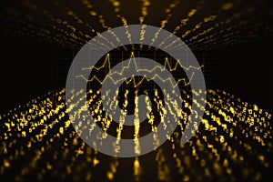 Technology, computing and sales concept