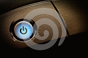 Technology Concept Computer Power Button