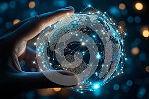 Technology Connecting People around the World photo