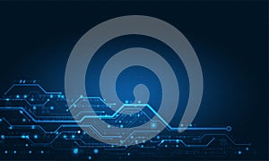 Technology connection circuit system design background abstract