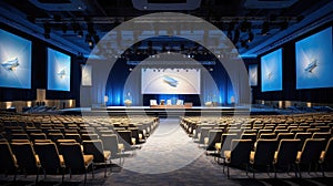 technology convention center interior