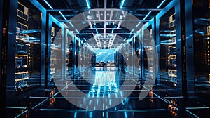 technology data center laptop