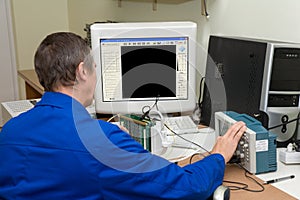 Technology and development ultrasound device.
