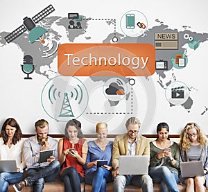 Technology Digital Evolution Innovation Concept