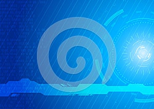 Technology - futuristic background template