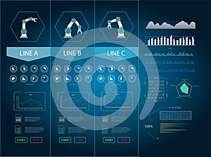 Technology graphic display