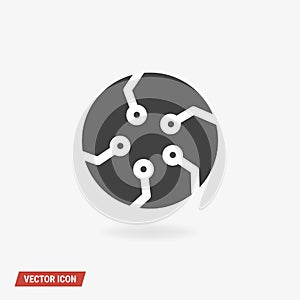 Technology Icon Vector, vector illustion flat design style.