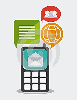 Technology icons design