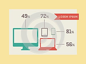 Technology Infographic Elements.