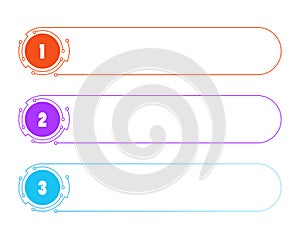 Technology Infographics vector template