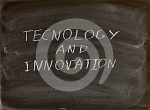 Technology and innovation