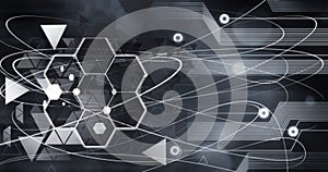 Technology Innovation Computer Data Future Business conection Background