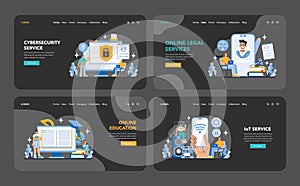 Technology and Innovation concept. Flat vector illustration