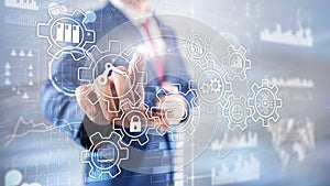 Technology innovation and process automation. Smart industry 4.0.