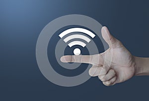 Technology and internet concept