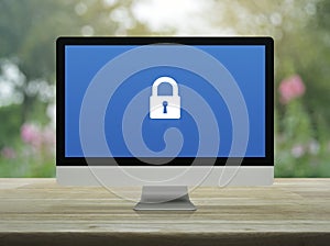 Technology internet security and safety online concept