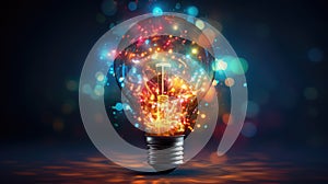 technology light bulb data