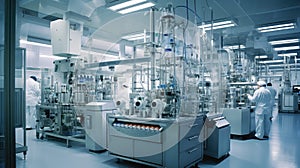 technology line pharmaceutical plant