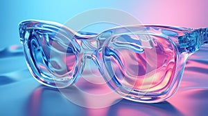 technology melting AR glasses