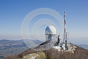 Technology and nature on the summit