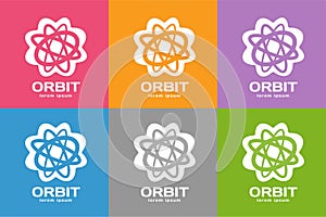 Technology orbit web rings logo