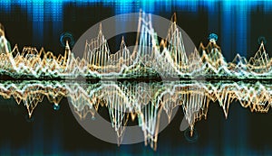 Technology and science background.Computer science engineering and block chain concept