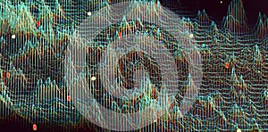 Technology and science background.Computer science engineering and block chain concept