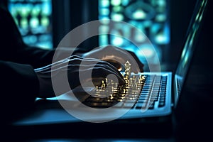 Technology security system and prevent hacker concept