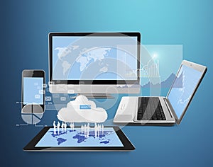 Technology with social network structure