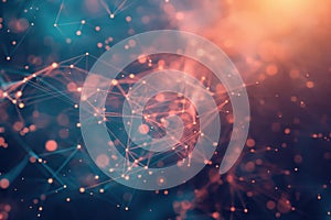 Technology tech data background