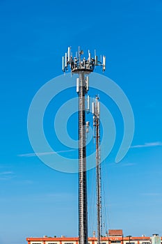 Technology tower for mobile phone Communications