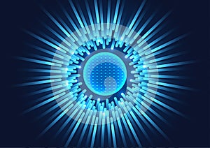 Technology for transmitting data through high-speed internet