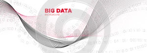 Technology Wallpaper. Matrix Vector. Data