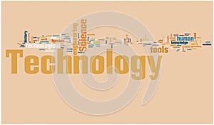 Technology word cloud