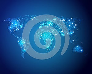 Technology world map