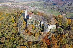 Teck Castle on the Swabian Alb