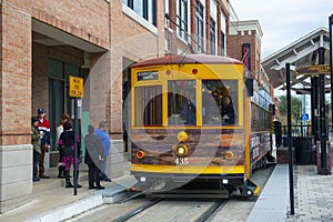 TECO Line Streetcar in Tampa, Florida, USA