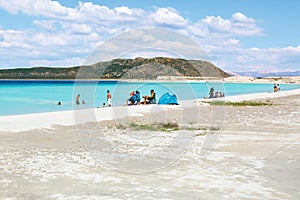 Lake Salda is one of Turkey`s deepest, clearest and cleanest tectonic lakes.