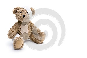 Teddy with Bandage