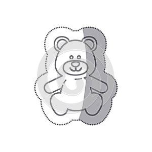 teddy bear baby icon