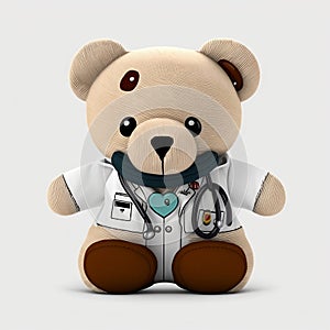 A teddy bear doctor