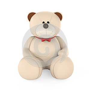 Teddy Bear Doll Isolated