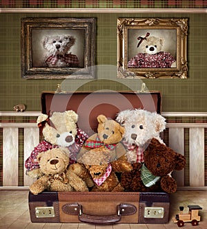 Teddy Bear Family